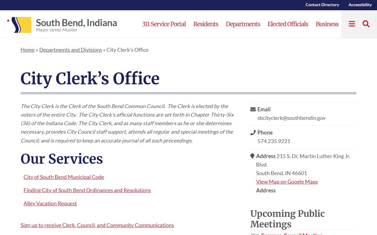 South Bend Indiana felony records SBPD police department records bureau