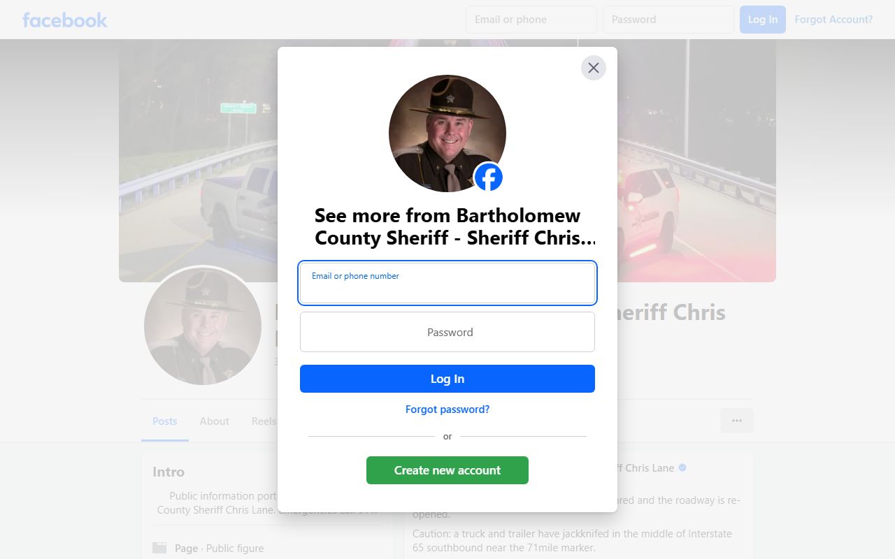 Bartholomew County Indiana felony records Sheriff Office in Columbus