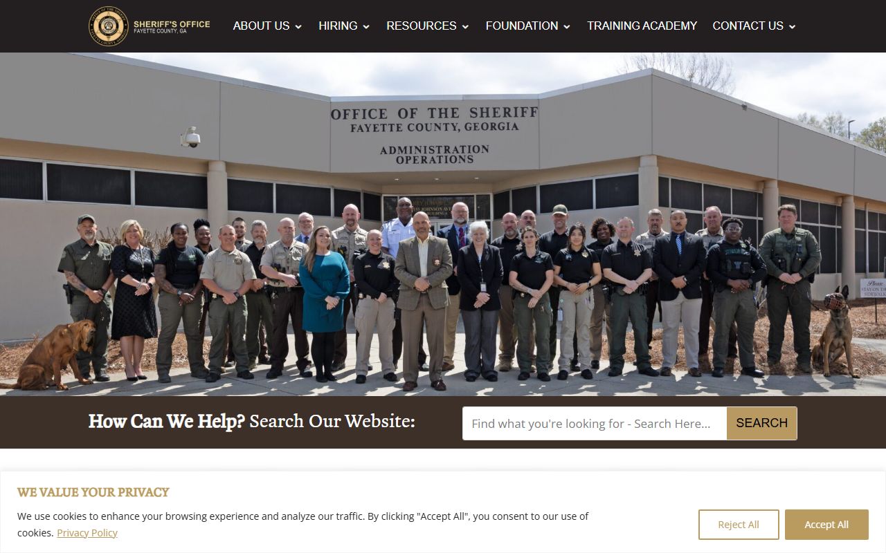 Fayette County Indiana felony records Sheriff Office warrant search and inmate lookup