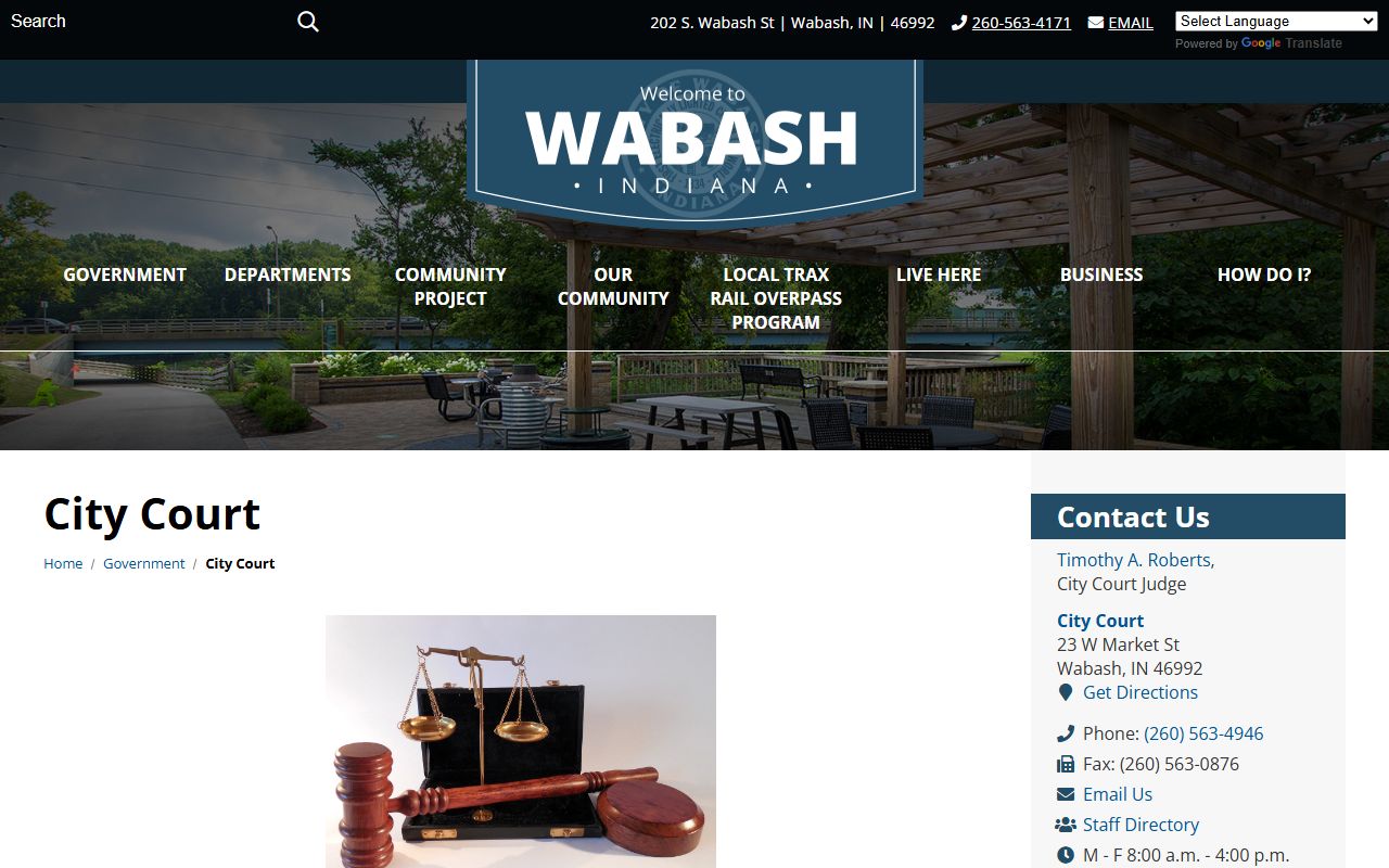 Wabash County Indiana felony records Sheriff and Clerk resources